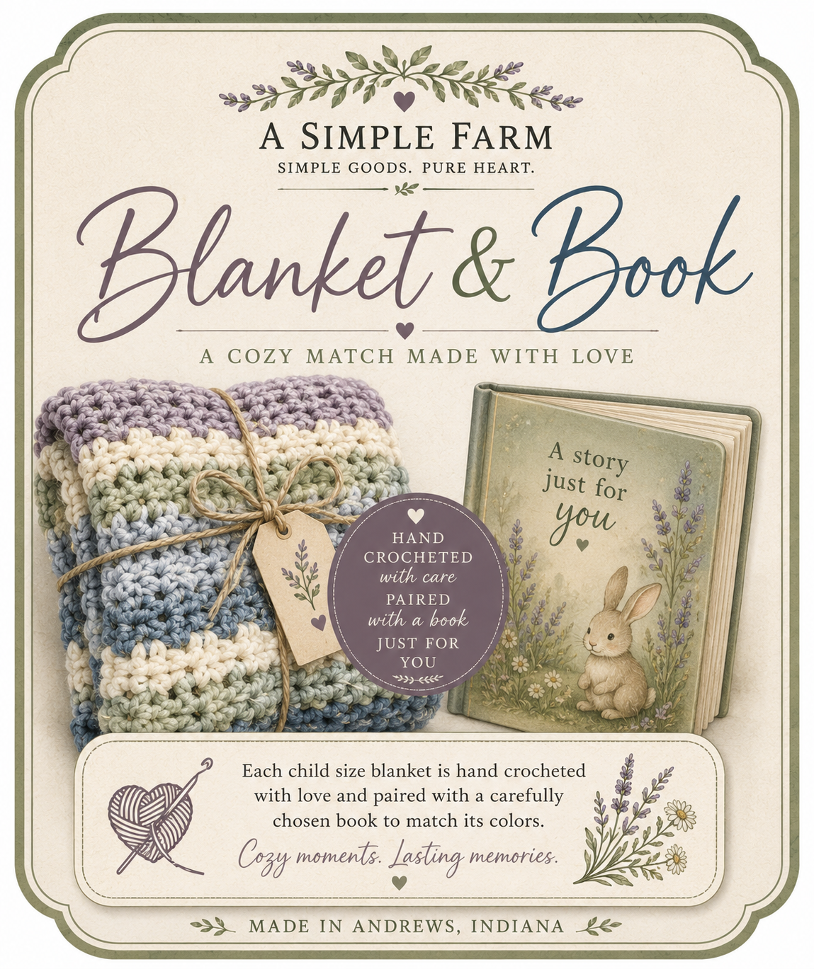 Blanket & Book Set
