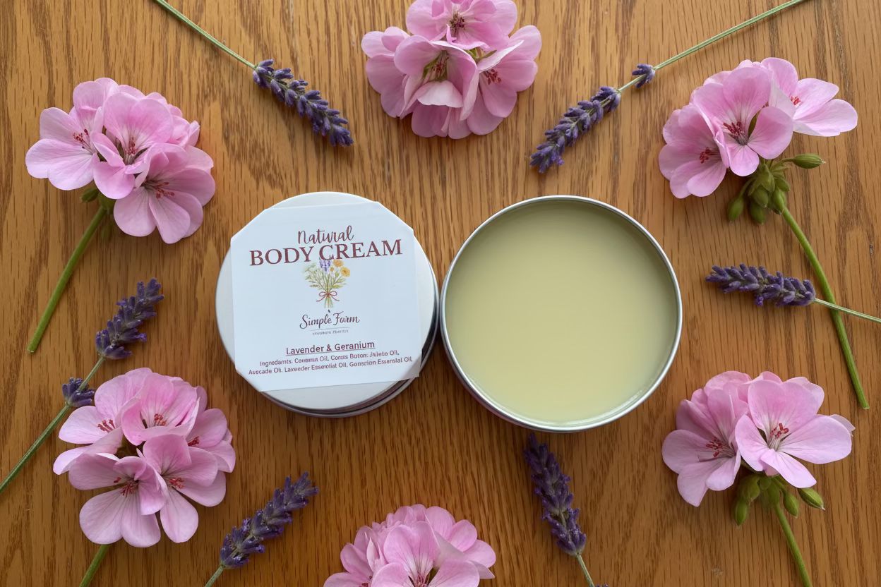Natural Body Cream